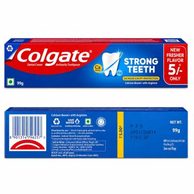 COLGATE STRONG TEETH ANTICAVITY TOOTHPASTE - 9 g